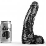 REALISTYCZNE CZARNE DILDO ALL BLACK 25,5CM