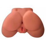 REALISTYCZNE POŚLADKI Z POCHWĄ I ODBYTEM W KOLORZE KARMELOWYM