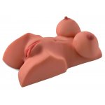 REALISTYCZNY TORS Z PIERSIAMI ODBYTEM I CIPKĄ KARMEL