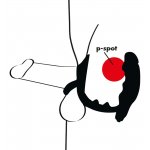 PIERŚCIEŃ NA PENISA Z WIBRACJĄ I DILDEM-BLACK VELVETS