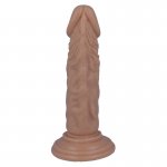 REALISTYCZNY PENIS DILDO Z PRZYSSAWKĄ 16,2CM CIELISTY 