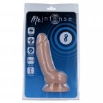 REALISTYCZNY PENIS DILDO Z PRZYSSAWKĄ 17,6CM CIELISTY 