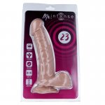 REALISTYCZNY PENIS DILDO Z PRZYSSAWKĄ 20,8CM CIELISTY 
