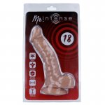 REALISTYCZNY PENIS DILDO Z PRZYSSAWKĄ 19,8CM CIELISTY 