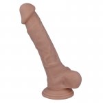 REALISTYCZNY PENIS DILDO Z PRZYSSAWKĄ 22,3CM CIELISTY 
