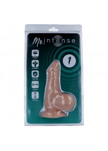 REALISTYCZNY PENIS DILDO Z PRZYSSAWKĄ 14,6CM CIELISTY 