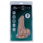 REALISTYCZNY PENIS DILDO Z PRZYSSAWKĄ 14,6CM CIELISTY 