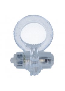 INTENSE - INTENSYWNY PIERŚCIEŃ KRÓLICZEK NA PENISA BEZBARWNY