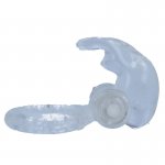 INTENSE - INTENSYWNY PIERŚCIEŃ KRÓLICZEK NA PENISA BEZBARWNY