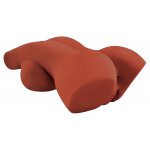 REALISTYCZNY TORS CIAŁO KOBIETY Z 2 TUNELAMI CIEMNY BRĄZ