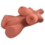 REALISTYCZNY TORS CIAŁO KOBIETY Z 2 TUNELAMI KARMEL