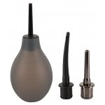 REBEL - IRYGATOR ANALNY Z 3 KOŃCÓWKAMI CZARNY