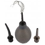 REBEL - IRYGATOR ANALNY Z 3 KOŃCÓWKAMI CZARNY