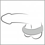 REBEL - MAGNETYCZNY PIERŚCIEŃ NA PENISA I JĄDRA 341 G