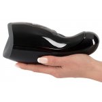 REBEL - MASTURBATOR Z FUNKCJĄ GRZANIA WIBRACJI I RUCHU GÓRA-DÓŁ CZARNY