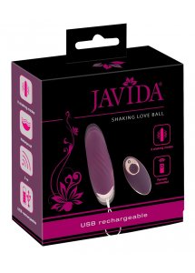 JAVIDA - WIBRUJĄCA PIŁECZKA MIŁOŚCI Z PILOTEM BEZPRZEWODOWYM