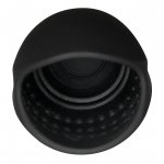 REBEL - MASTURBATOR NA ŻOŁĄDŹ Z 3 DOŁĄCZONYMI DILATORAMI CZARNY