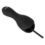 REBEL - MASTURBATOR NA ŻOŁĄDŹ Z 3 DOŁĄCZONYMI DILATORAMI CZARNY