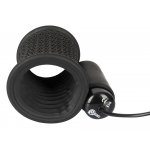 REBEL - ROWKOWANY MASTURBATOR Z WIBRO-BULLETEM I PILOTEM CZARNY