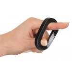 REBEL - ZESTAW 3 PIERŚCIENI EREKCYJNYCH NA PENISA/JĄDRA CZARNE