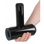 REBEL - MASTURBATOR Z PORĘCZNYM UCHWYTEM I 2 FUNKCJAMI CZARNY
