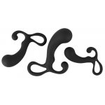 REBEL - ZESTAW 3 PLUGÓW DO STYMULACJI PROSTATY CZARNE