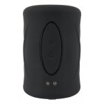 REBEL - PORĘCZNY MASTURBATOR Z WYPUSTKAMI I 2 FUNKCJAMI CZARNY