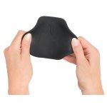 REBEL - PORĘCZNY MASTURBATOR Z WYPUSTKAMI I 2 FUNKCJAMI CZARNY