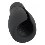 REBEL - MASTURBATOR Z WYPUSTKAMI ROWKAMI I 2 FUNKCJAMI CZARNY