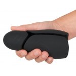 REBEL - MASTURBATOR Z WYPUSTKAMI ROWKAMI I 2 FUNKCJAMI CZARNY