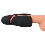 REBEL - MASTURBATOR Z WYPUSTKAMI ROWKAMI I 2 FUNKCJAMI CZARNY