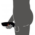 REBEL - MASTURBATOR Z FUNKCJĄ CIEPŁA I 7 TRYBAMI STYMULACJI CZARNO/BIAŁY