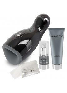 REBEL - ZESTAW MASTURBATOR SPRAY KREM I CHUSTECZKI DO PENISA