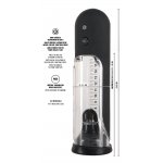 REBEL - AUTOMATYCZNA POMPKA PENISOWA Z PRZEZROCZYSTYM CYLINDREM