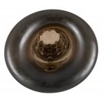 REBEL - NAKŁADKA NA PENISA Z OTWOREM NA JĄDRA I ROWKAMI CZARNA