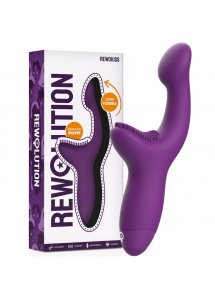 REWOLUTION - PODWÓJNY WIBRATOR STYMULUJĄCY ,,PUNKT-A''