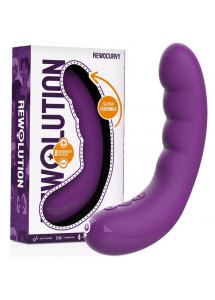 REWOLUTION - ELASTYCZNY ZAKRZYWIONY WIBRATOR STYMULUJĄCY PUNKT-G