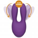 REWOLUTION - ELASTYCZNY PODWÓJNY STYMULATOR ŁECHTACZKI