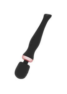 RITHUAL - MASAŻER ŁECHTACZKI Z ELASTYCZNĄ GŁÓWKĄ CZARNY