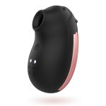 RITHUAL - STYMULATOR ŁECHTACZKI Z FUNKCJĄ SSANIA CZARNY