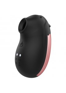 RITHUAL - STYMULATOR ŁECHTACZKI Z FUNKCJĄ SSANIA CZARNY