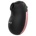 RITHUAL - STYMULATOR ŁECHTACZKI Z FUNKCJĄ SSANIA CZARNY