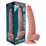 ROCK ARMY - REALISTYCZNE DILDO Z PRZYSSAWKĄ NATURALNE 23 CM