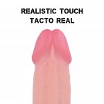 ROCK ARMY - REALISTYCZNE DILDO STRAP-ON Z PRZYSSAWKĄ NATURALNE 14 CM