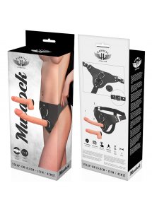 MURDOCK - UPRZĄŻ STRAP-ON Z DWOMA PENISAMI 1+1