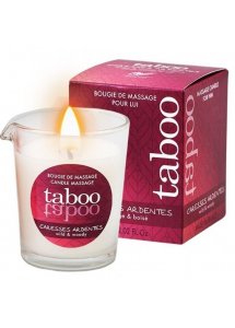 RUF - TABOO ŚWIECA DO MASAŻU DLA MĘŻCZYZN ZAPACH PAPROCI