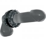 SIR RICHARDS - PODWÓJNY PIERŚCIEŃ EREKCYJNY NA PENISA CZARNY