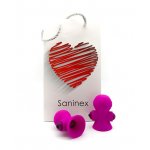 SANINEX - PRZYSSAWKI DO SUTKÓW Z WIBRACJAMI FIOLETOWE