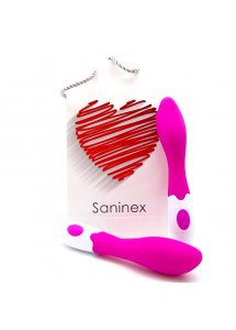 SANINEX - MULTI ORGAZMOWY WIBRATOR RÓŻOWY 19.5 CM