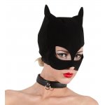 CZARNA MASKA KOT/CAT MASK